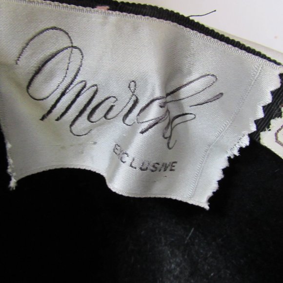 Vintage Bucket Style Hat Black & White main image 4